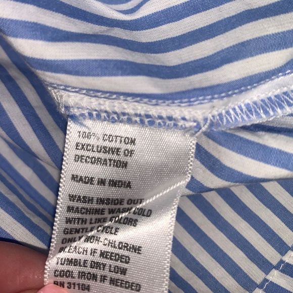 Crown & Ivy Striped Seahorse Top PM - Picture 4 of 4